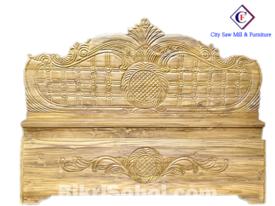 সেগুন কাঠের খাট